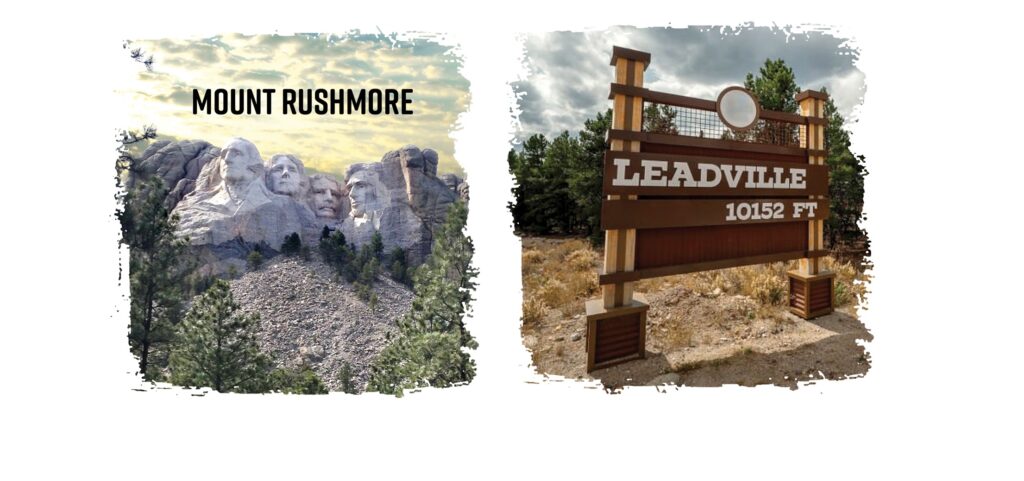 Photos Mount Rushmore and Leadville